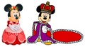 King Mickey and Queen Minnie - Kingdom Hearts - disney fan art