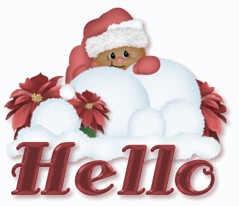  クリスマス Hello,Animated