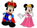 Prince Mickey and Princess Minnie - Sleeping Beauty - disney fan art