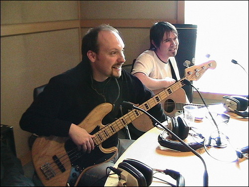  Hipple rue and Padraic Walsh in Midwest Radio - Ireland - April 2007