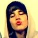 Justin Bieber making a kissy face! - justin-bieber icon