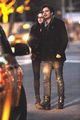 Leighton & Sebastian after a dinner date at Five Points  - gossip-girl photo