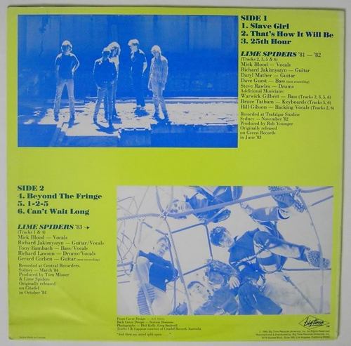  limette, lime Spiders - Slave Girl 12"45/EP