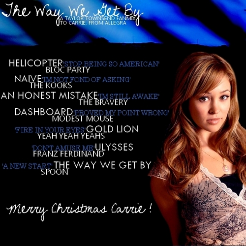  MARRY CHRISTMAS CARRIE - Taylor Townsend Fanmix