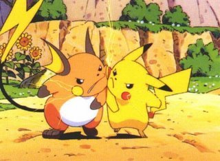No friendship at all! - pikachu-vs-raichu Photo