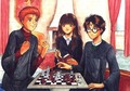 The Trio Fanart - hermione-granger photo