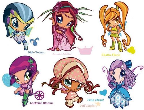  The winxes pixies
