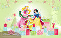 Xmas Disney Princess - disney-princess wallpaper