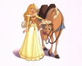 Aurora and Buttercup - disney-princess photo
