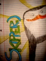 I drew Skipper - penguins-of-madagascar fan art