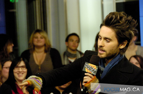 Jared Leto at Much Music