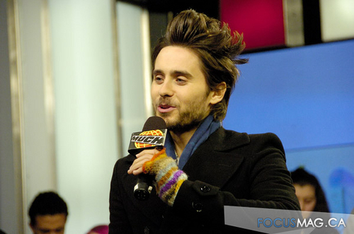 Jared Leto at Much Music