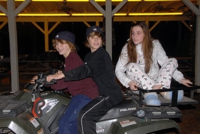 Justin with family and friends 