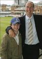 Photo of Dan at Lord's on his 18th Birthday  - daniel-radcliffe photo