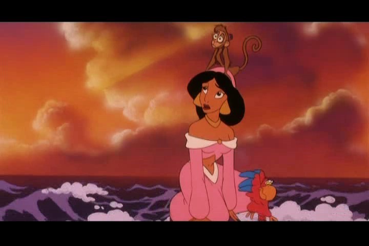 Princess Jasmine from Aladdin and the King of thieves movie