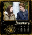 Twilight/New Moon Calendar 2010-January - twilight-series fan art