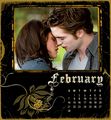 Twilight/NewMoon Calendar 2010-February - twilight-series fan art