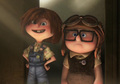 Young Carl and Ellie - pixar-couples photo