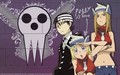 death the kid with the thompson sisters - soul-eater photo