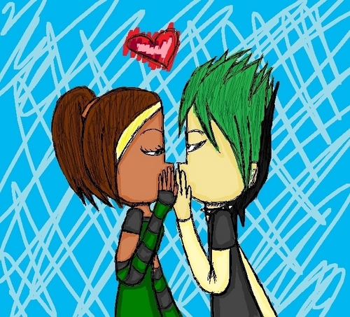 me and duncan kissing thanks sonicluver101
