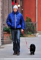 04/01/2010 walking his dog - david-duchovny photo