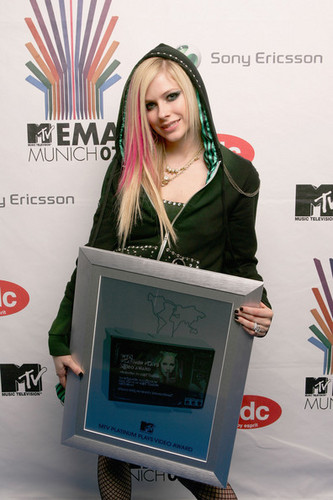  Awards Room At The MTV Europe موسیقی Awards 2007