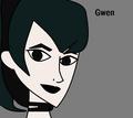 Gwen cartoon - total-drama-island fan art