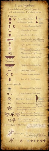 Lost (secret) symbols-(parchment)