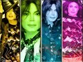 MJ neon - michael-jackson fan art