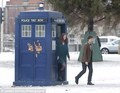 On the Set - January - doctor-who photo