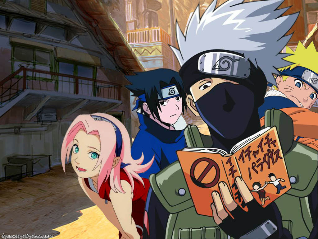 Naruto Sasuke Sakura Team 7 As