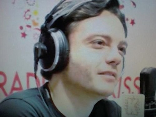 Tiziano Ferro at Kiss Radio