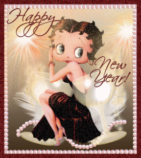  Betty Boop Happy New tahun