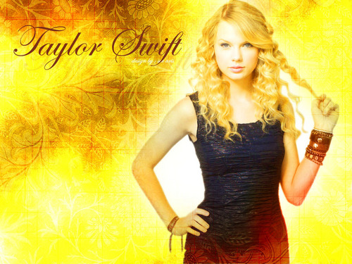  Taylor Pretty kertas dinding