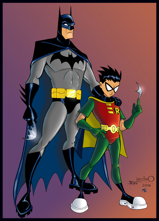 Batman and Robin - batman-and-robin Fan Art