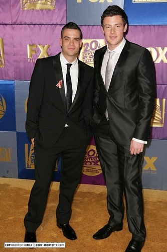  Cory (with Mark) at Golden Globe Awards Party (2010)