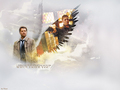 supernatural - Dean & Castiel wallpaper
