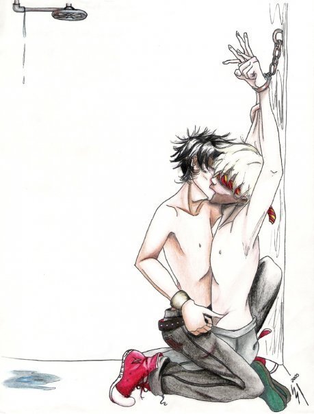 Fan Art of Drarry for fans of Harry and Draco. 