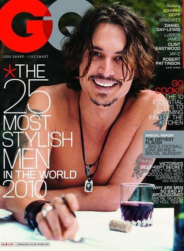Johnny Depp - Feb. 2010 GQ magazine (cover)