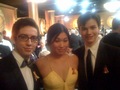 Kevin, Jenna and Chris @ 67th Golden Globes - glee photo