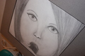My drawing of Miss Hayley    - paramore photo