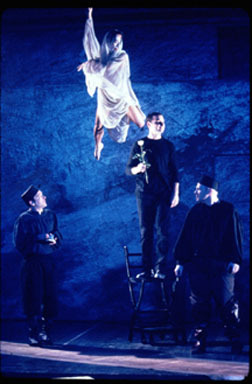 On Stage in 2000 as Hamlet