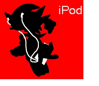  Shadow loves iPods