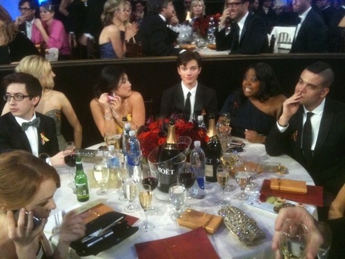  Some Gleeks at the Globes