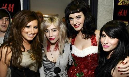  the veronicas, ashley tisdale, katy perry :)
