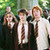  harry potter, ron weasley, and hermione granger