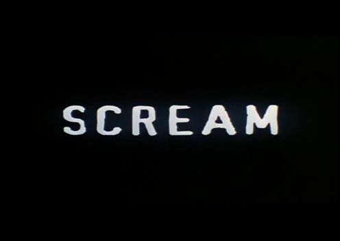(Scream)-The killer or killers always...