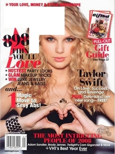  What magazine is Taylor on in this Picture?