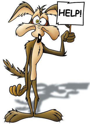 Coyote was voiced sejak whom till 1952?
