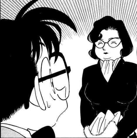 What is the name used by Yukiko Kudo when she first came to Mouri Detective Agency and disguised as 'Conan Edogawa's true mother'?